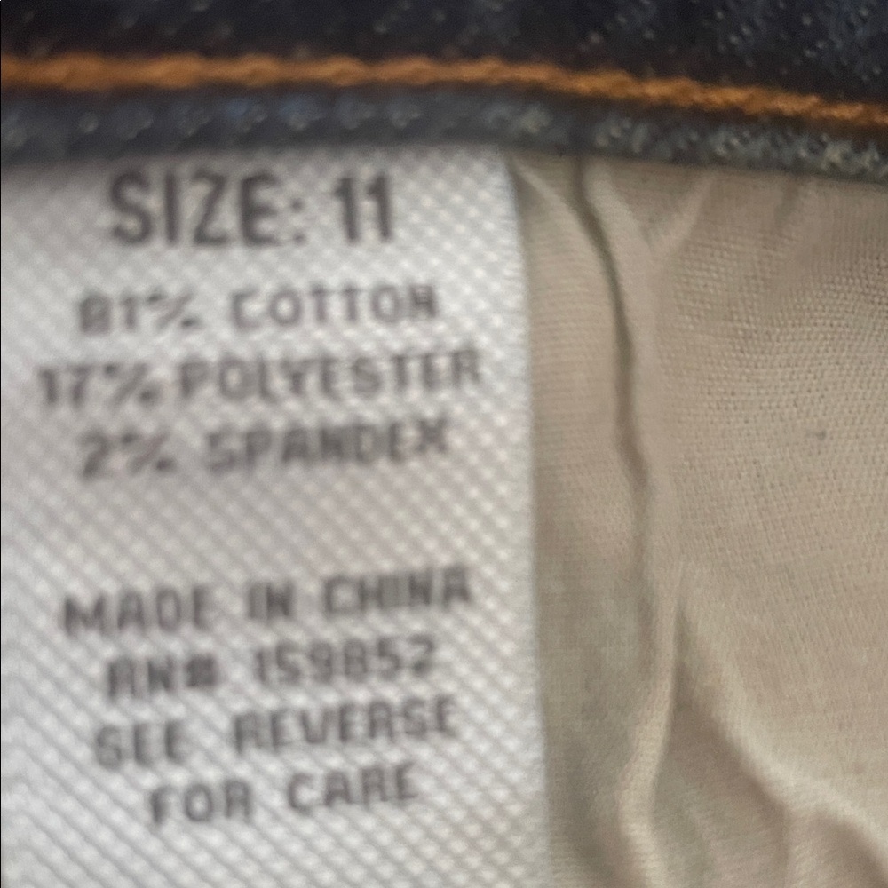 Women's Dark Indigo Flare Jeans - Unbranded - Picture 6 of 10